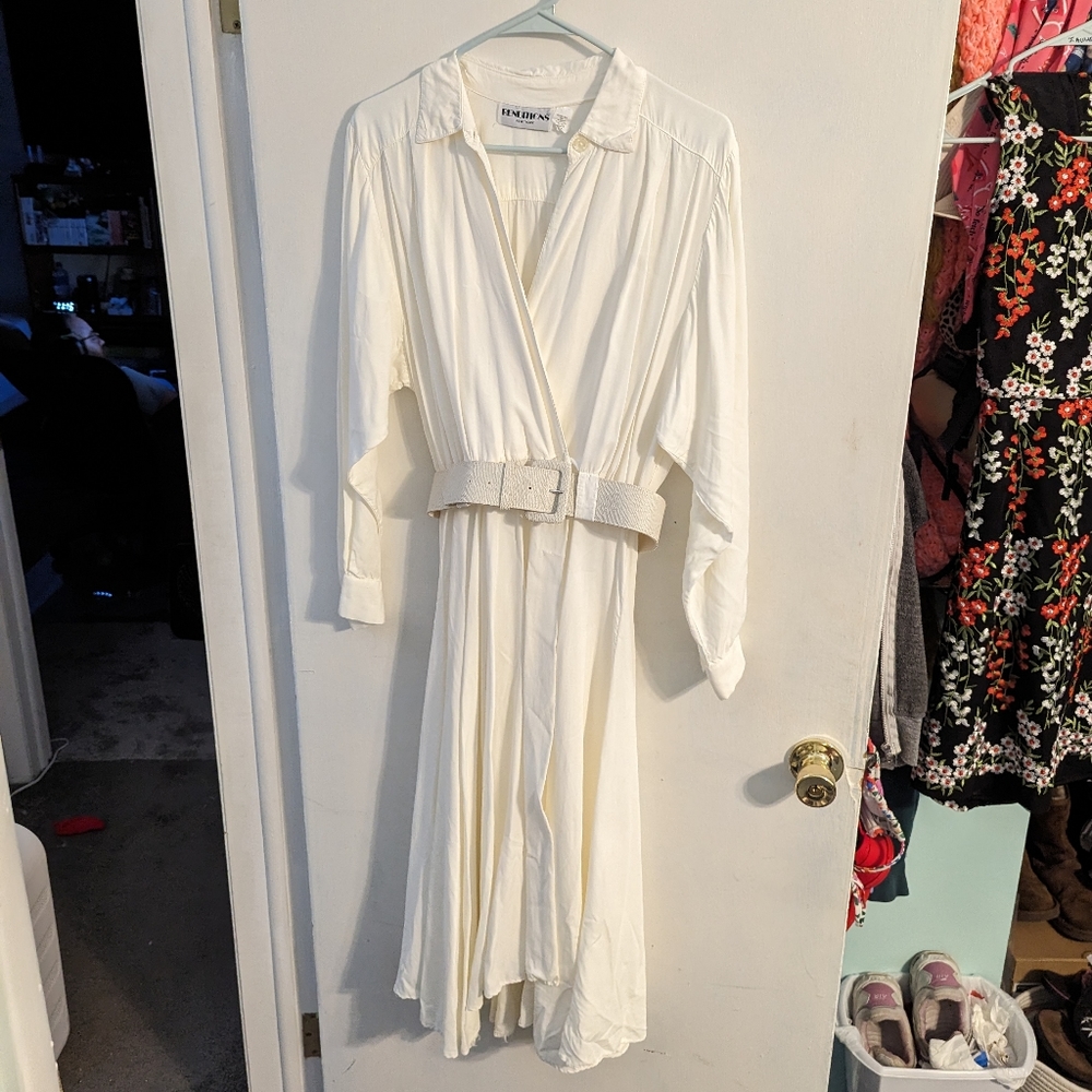 Vintage White Dress